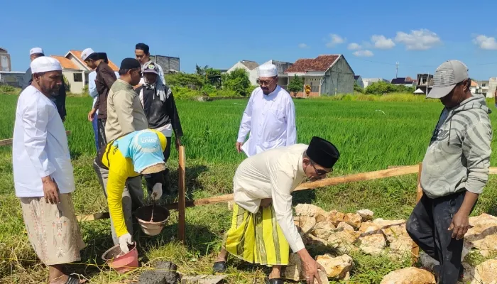 Peletakan Batu Pertama Masjid Syafaatul Qur’an Digelar di SDT2Q Insan Permata Mulia