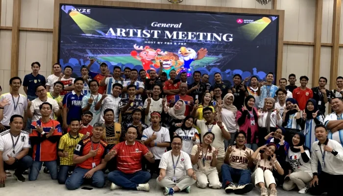 Myze Hotel Sumenep Satukan Karyawan Lewat General Artist Meeting Bertema Piala Dunia