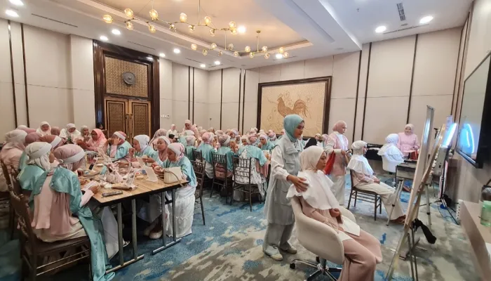 Myze Hotel Sumenep Gandeng Wardah, Puluhan Peserta Antusias Ikuti Personal Color Analysis