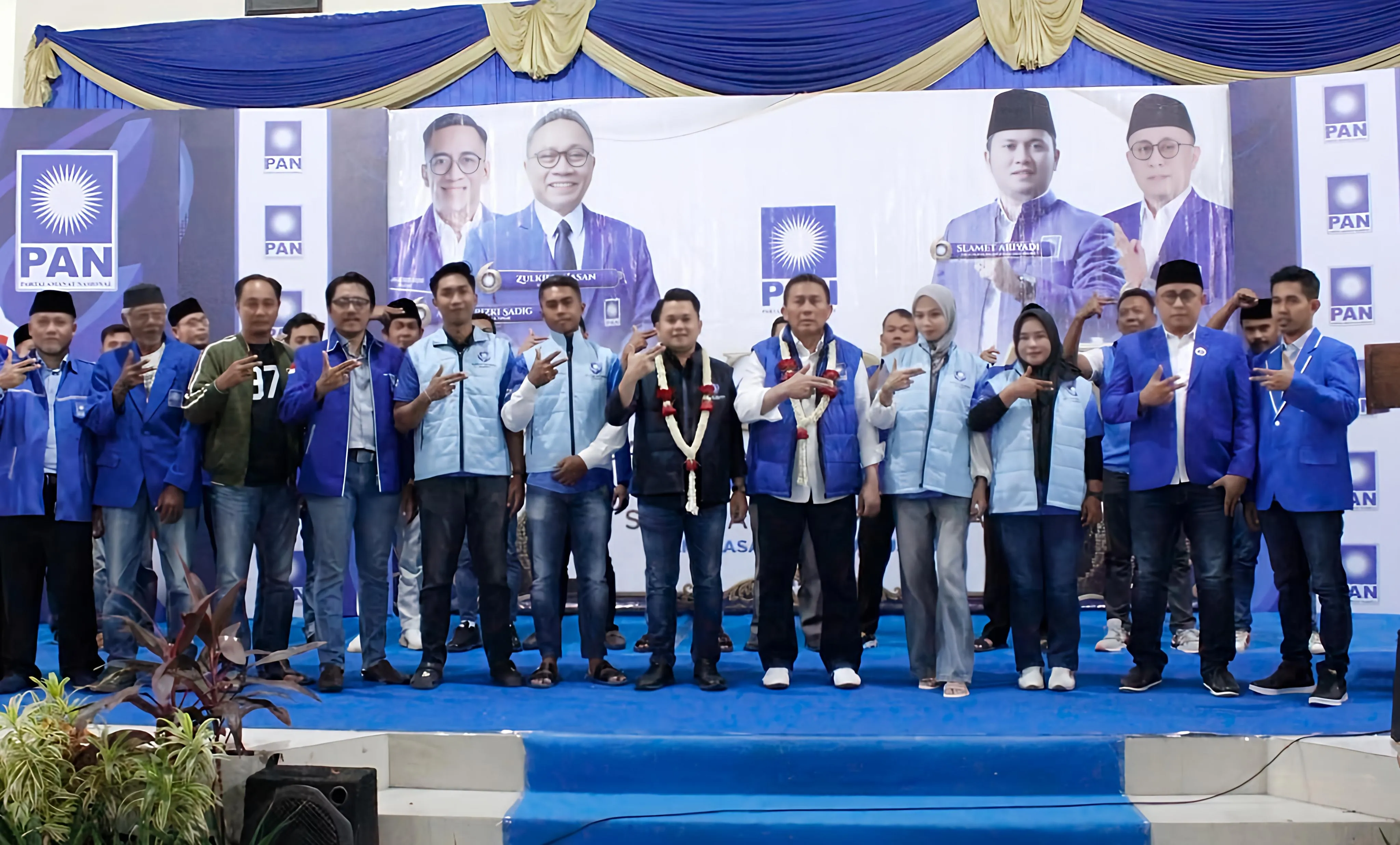 Relawan PAN Pamekasan Gaspol, Satu Barisan Bersama Slamet Ariyadi