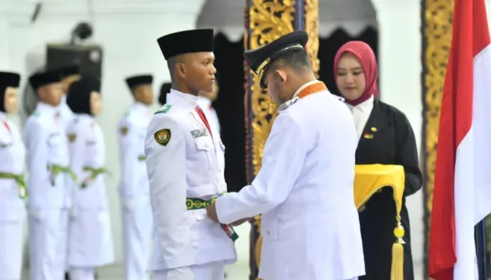 Paskibraka Sumenep Diminta Jadi Teladan, Bukan Sekadar Pengibar Bendera